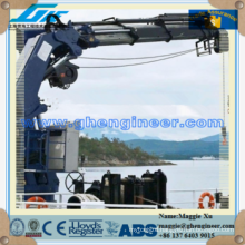 knuckle boom hydraulic 40t marine ship crane